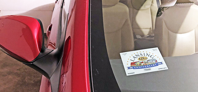 vehicle sticker