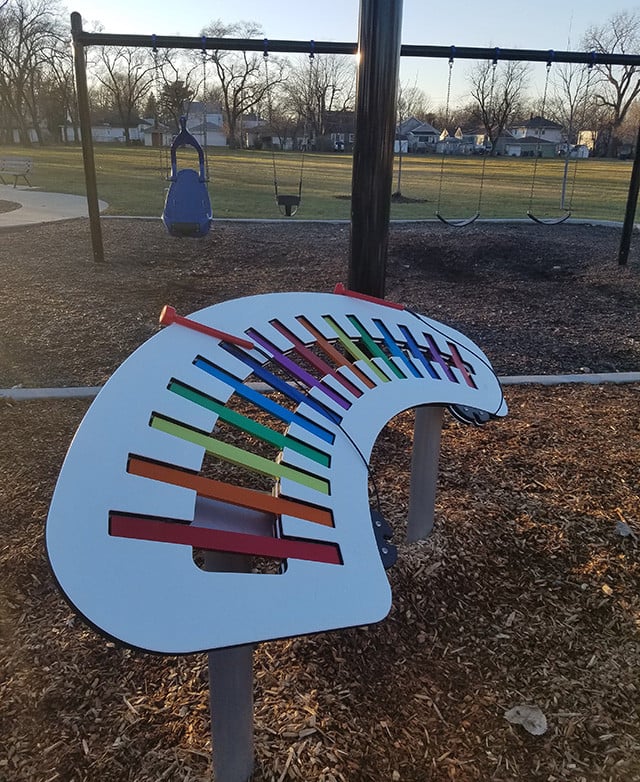 Playground Rainbow Xylophone