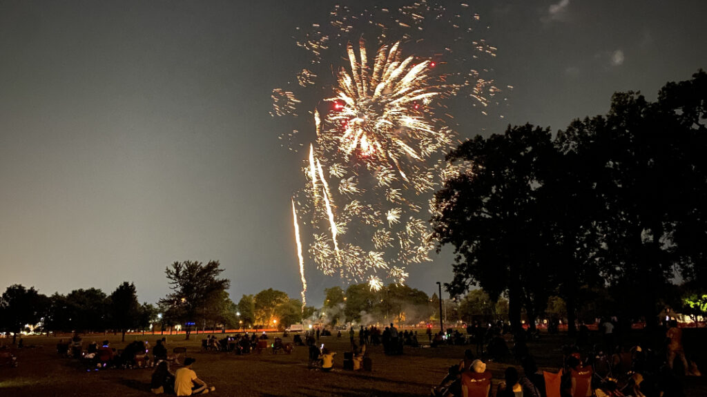 Community gathers for July 3 fireworks at LanOak Park The Lansing