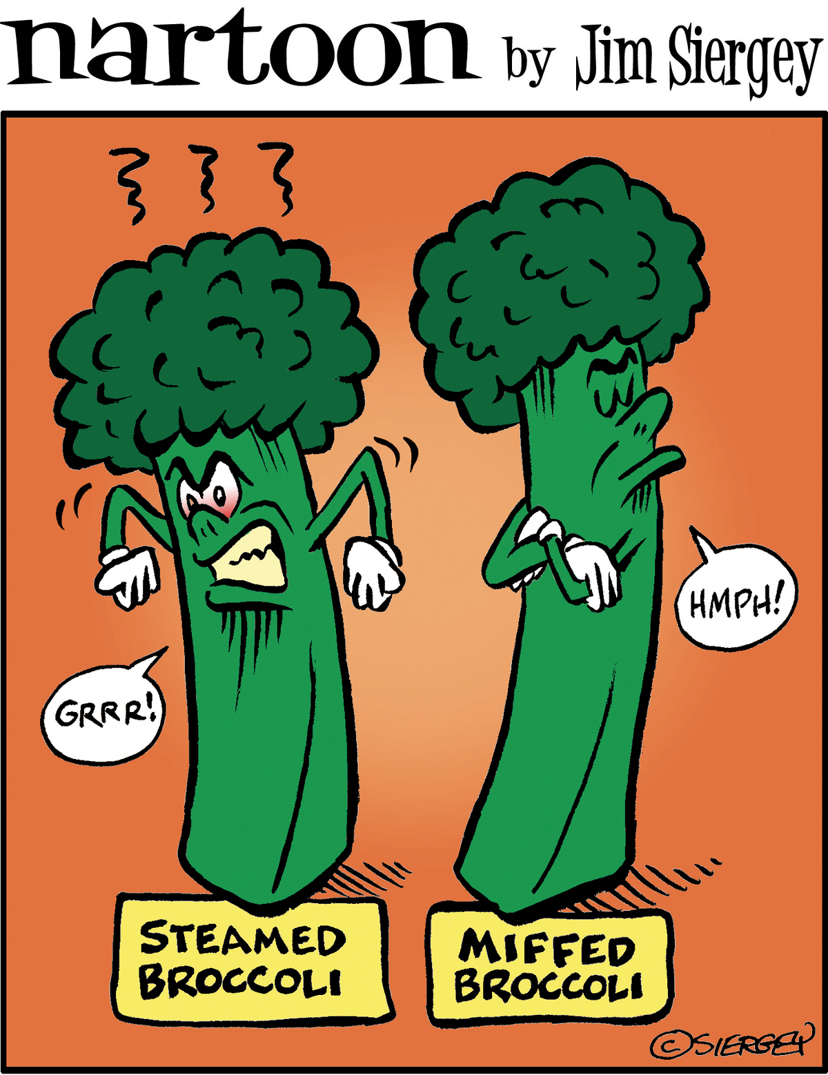 nartoon broccoli